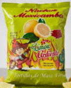 Nacho Mexicamba Limon Ardiente 120g