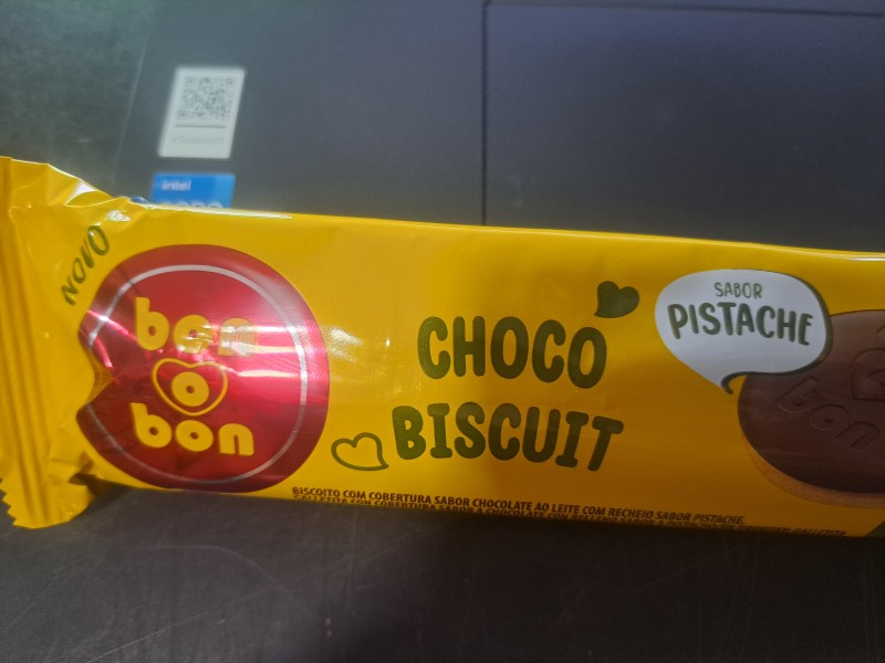 Don o bomb choco biscuits pistache 76g