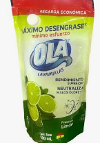 ola lavavajilla sache 900 ml.