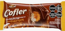 Arcor Cofler Americana y Dulce de Leche