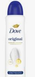 DOVE ORIGINAL AEROSOL 150ML.