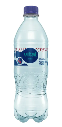Agua Con Gas Vital  Personal 600 ml