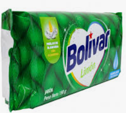 Jabon Bolivar 190g Azul-Blanco-Verde