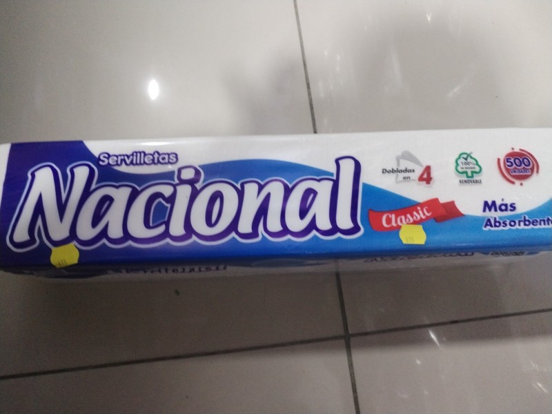 Servilleta Nacional de 500 u.