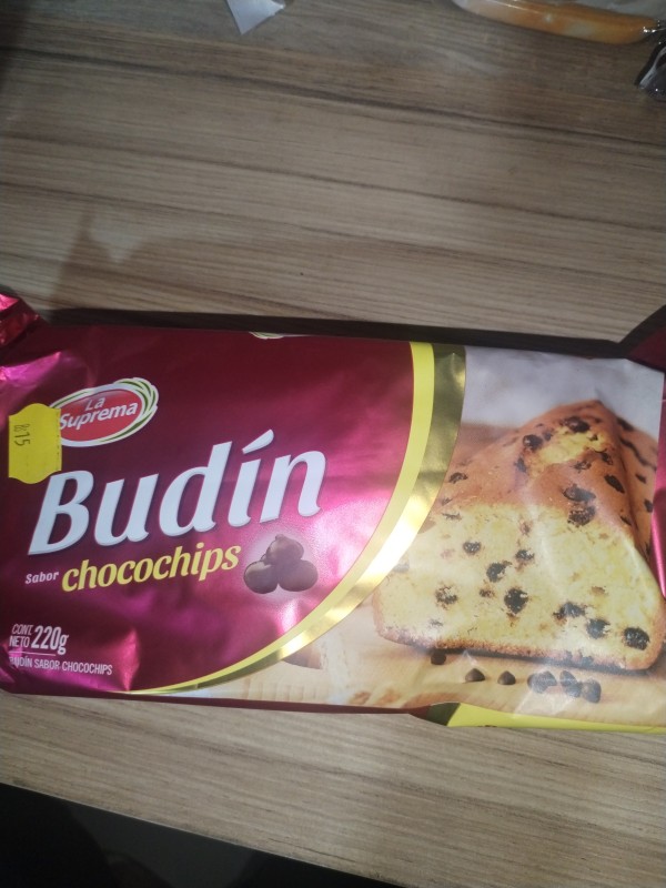 Budín sabor chocóchips 220 G