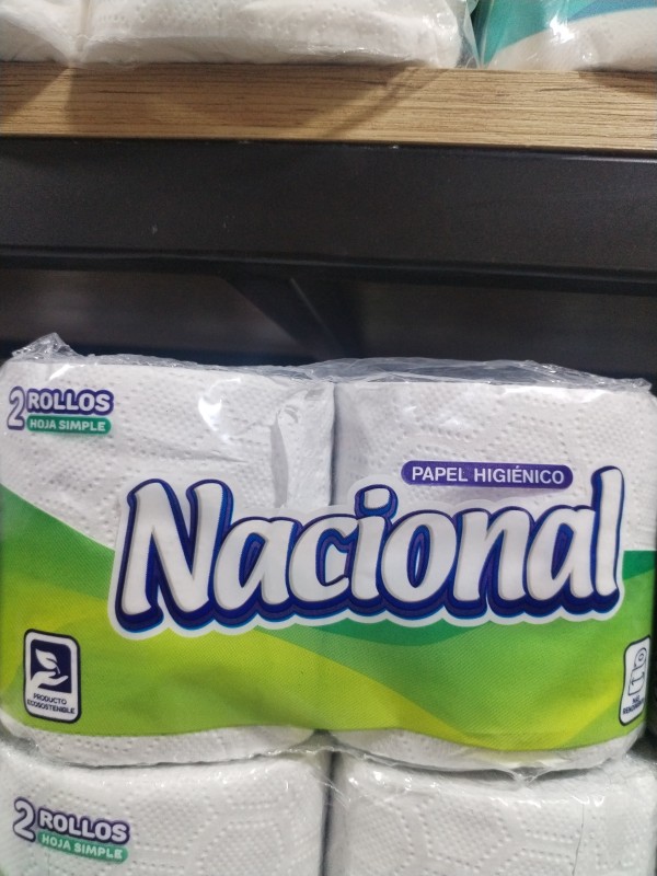 Papel nacional verde Dúo hoja simple