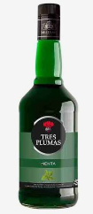 TRES PLUMAS MENTA 750 ML
