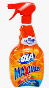 ola antigrasa con gatillo 800ml.