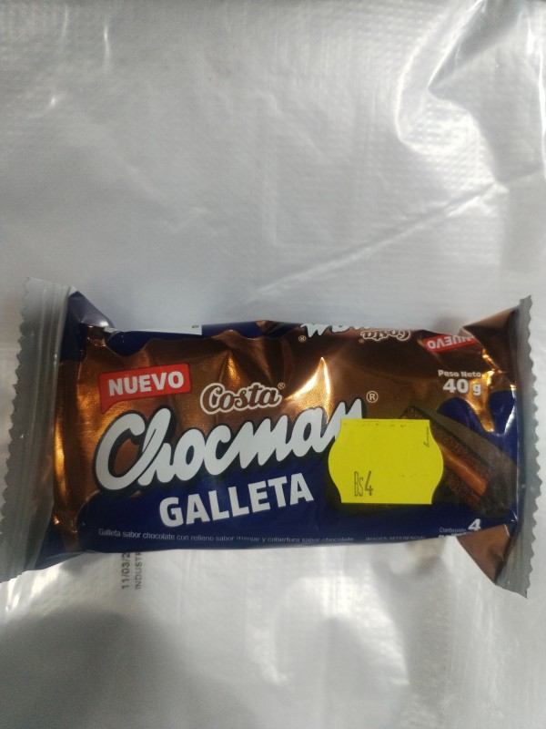 Galleta chocman 40 G