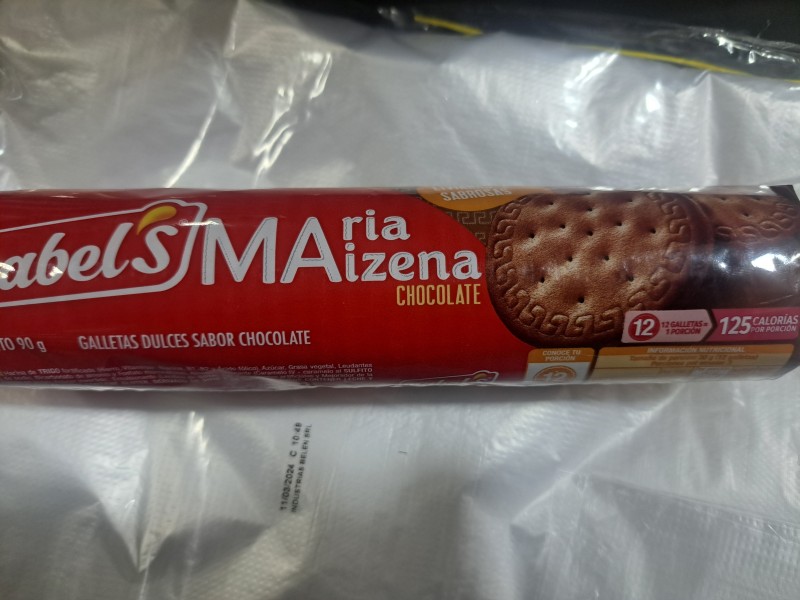 María maizena chocolate Mabel 90 G