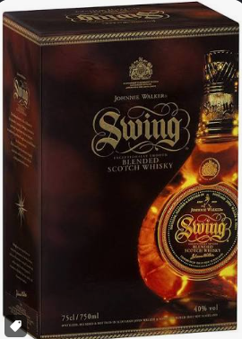 JOHNNIE WALKER SWING BLENDED SCOTCH