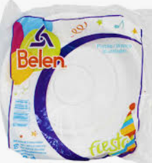 Platillos para torta Paquete de 10Unid Belen