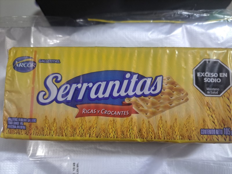 Serranitas arcor 105 G