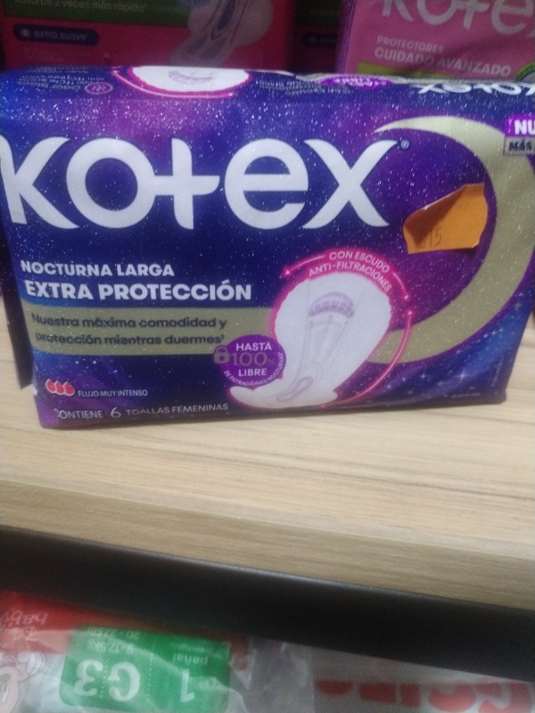Kortex nocturna larga extra protección
