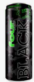 FOUR LOCO BLACK 695ml - GRANDE