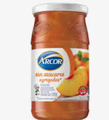 MERMELADA ARCOR DURAZNO 390G.