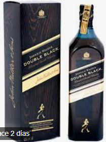 JOHNNIE WALKER DOUBLE BLACK 1 LT CAJA