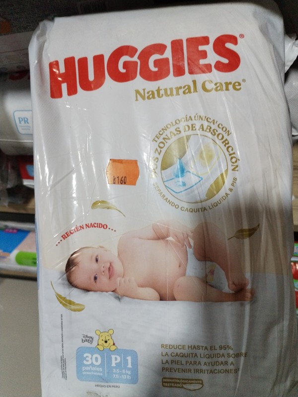 Pañal huggies P. 30 u.