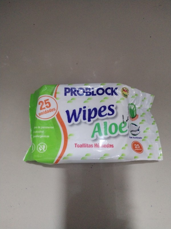 Toallita húmedas problock 25 unidades