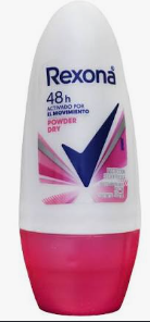 rexona en rolon powder dry 50g.  mujer
