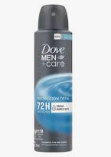 Dove men protección total desodorante aerosol 150 ml.