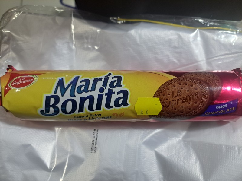 María bonita chocolate 90 G grande